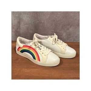 Katy Perry Rainbow the Rizzo vegan leather sneakers size 5.5